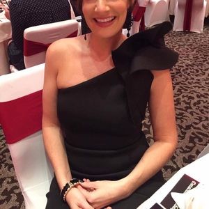 Jovani black prom dress